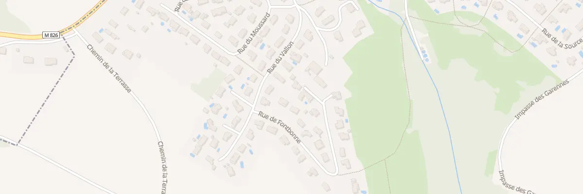 Plan du 17 Rue du Vallon à Drémil-Lafage