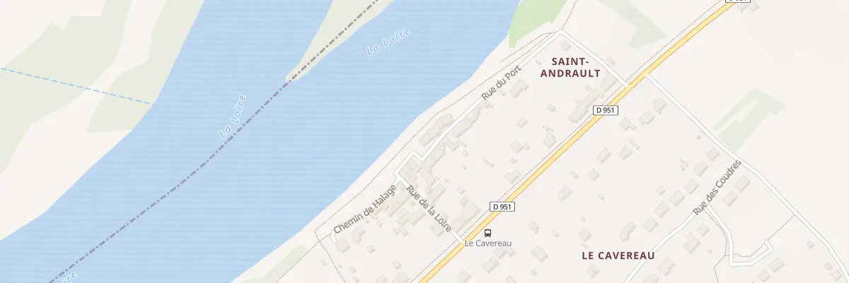 Plan du 1 Pl du Cavereau à Saint-Laurent-Nouan