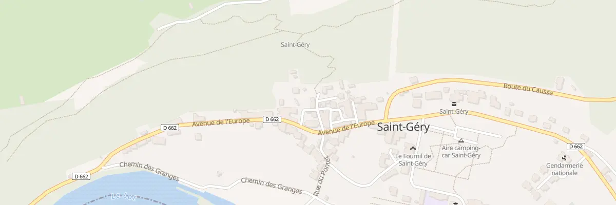 Plan du 5049 Le Bourg Saint Gery à Saint Géry-Vers