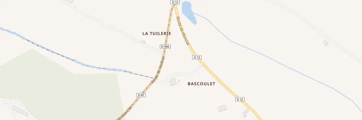 Plan du 2981 Rte de Monclar à Saint-Urcisse