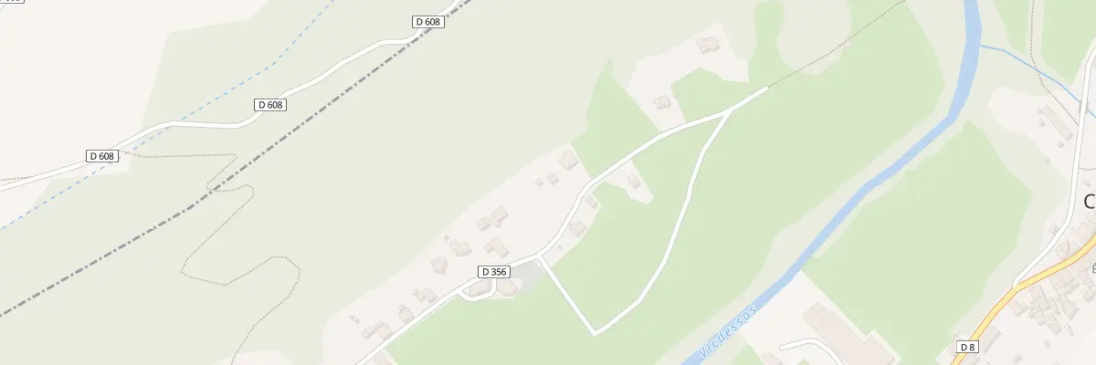 Plan du 135 Les Gours à Capoulet-et-Junac