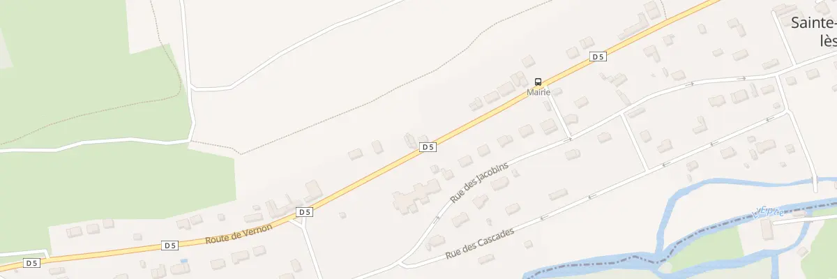 Plan du 22 Rte de Vernon à Sainte-Geneviève-lès-Gasny