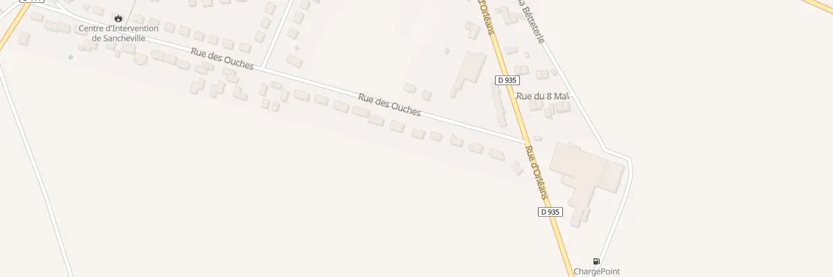 Plan du 62 Rue des Ouches à Sancheville