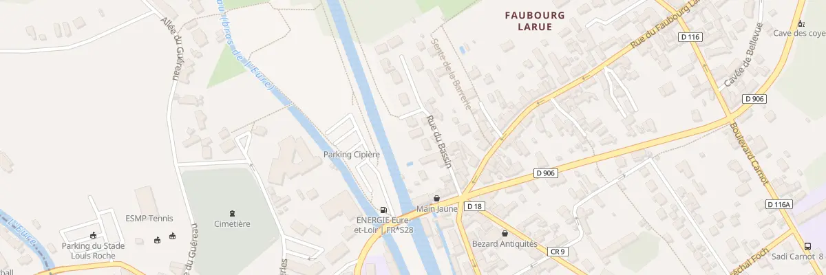 Plan du 5 Imp du Bassin à Maintenon