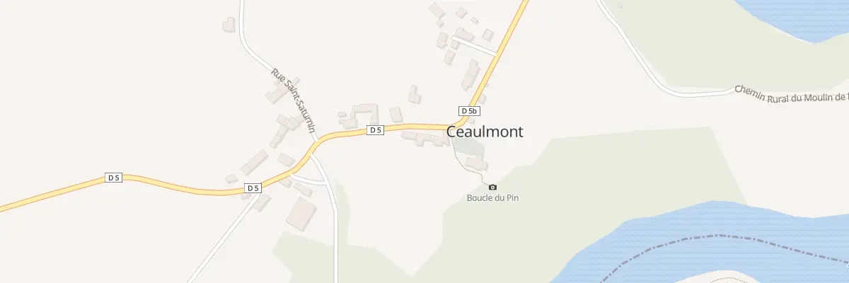 Plan du 5246 Le Bourg à Ceaulmont