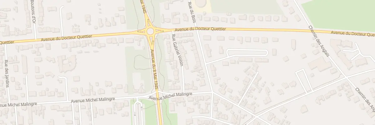 Plan du 4 Rue Gabriel Voisin à Berck