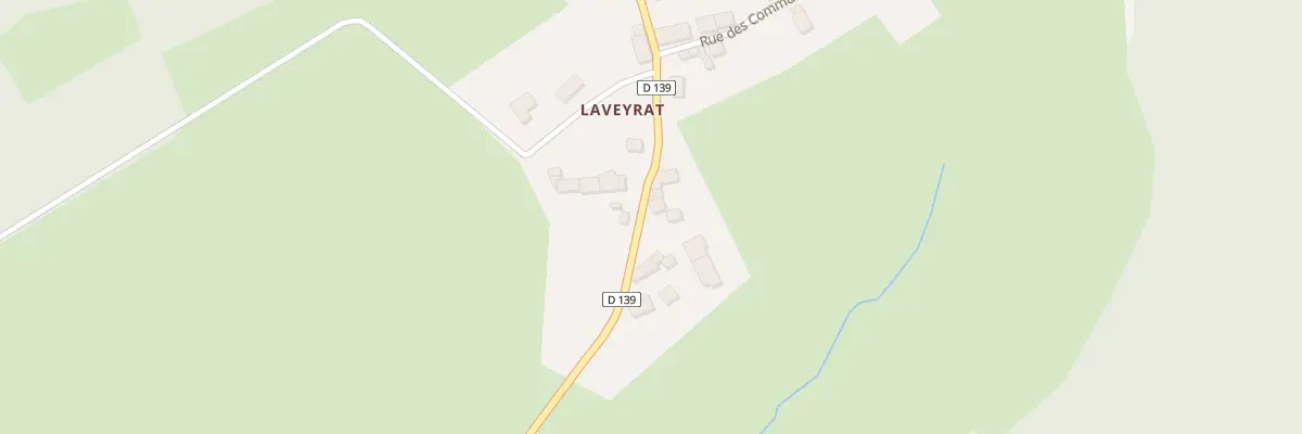 Plan du 5180 Laveyrat à Champnétery