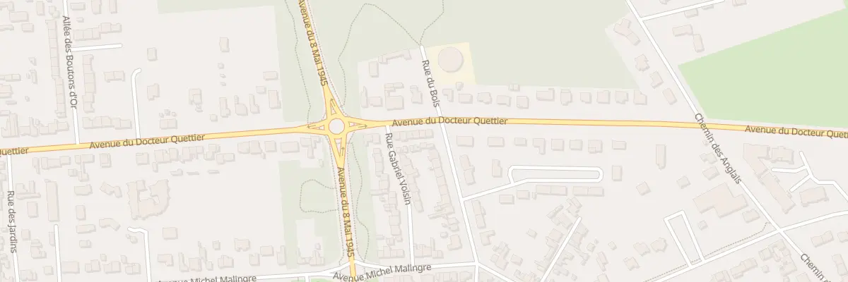 Plan du 132 Av du Doc Quettier à Berck