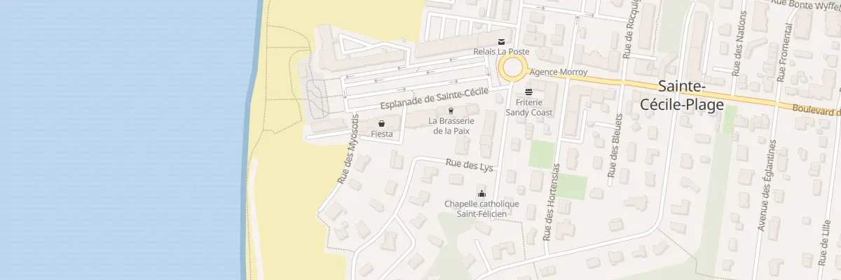 Plan du 21 Res de l’Esplanade Esp de Ste à Camiers