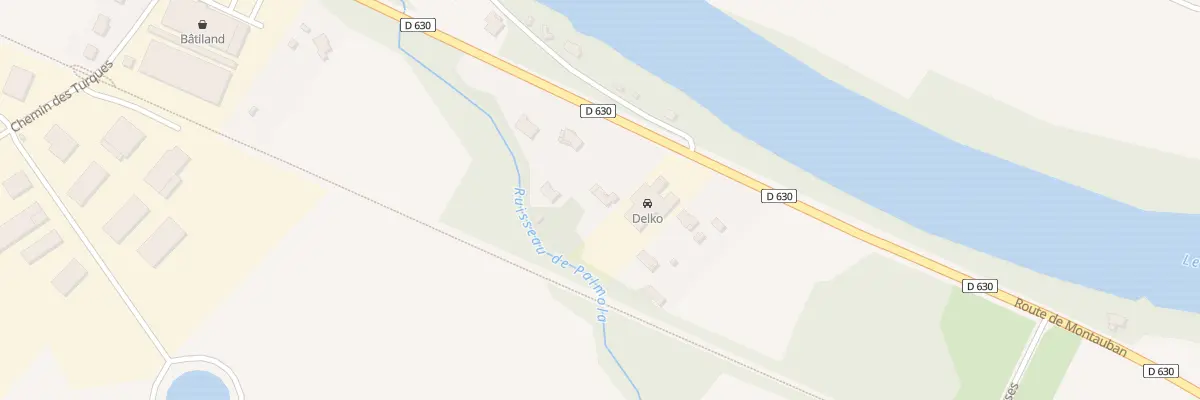 Plan du 1131 Rte de Montauban à Bessières
