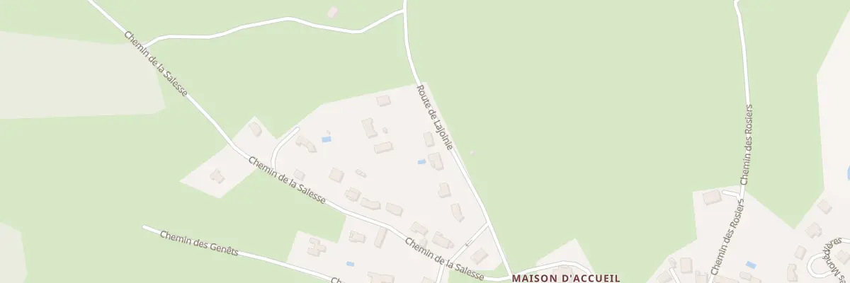 Plan du 7 Rte De Lajoinie à Sainte-Féréole