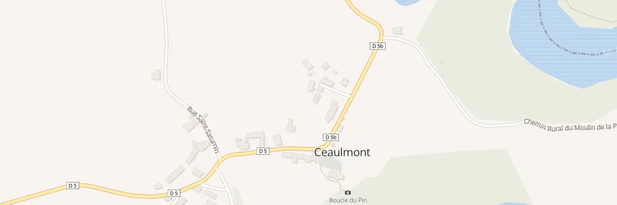 Plan du 27 Rue Saint-saturnin à Ceaulmont