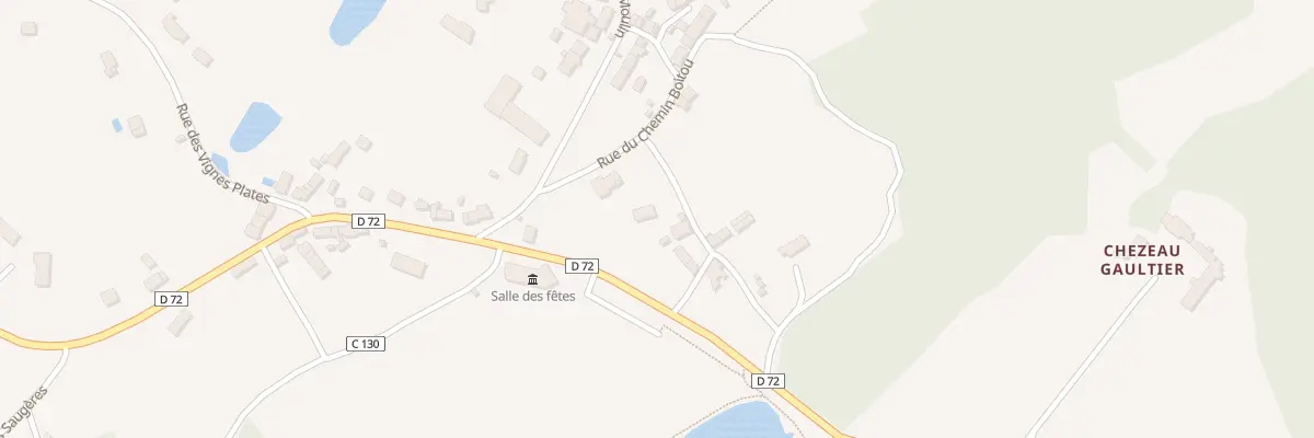Plan du 5101 Chamorin à Baraize