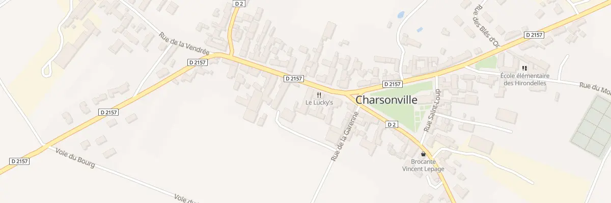 Plan du 9 Rue de la Libération à Charsonville