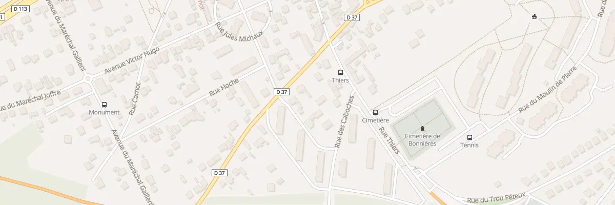 Plan du 11 Rue Jacques Deschamp à Bonnières-sur-Seine