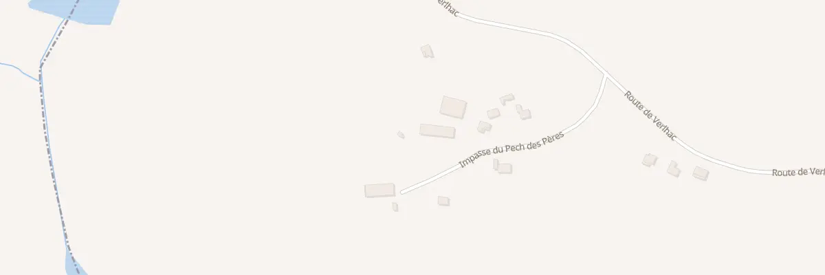 Plan du 202 Imp du Pech à Montgaillard