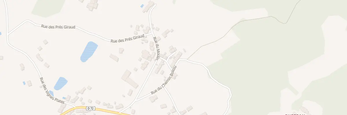 Plan du 5098 Chamorin à Baraize