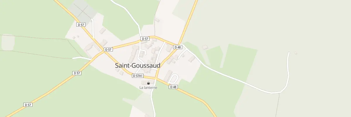 Plan du 18 Le Bourg à Saint-Goussaud