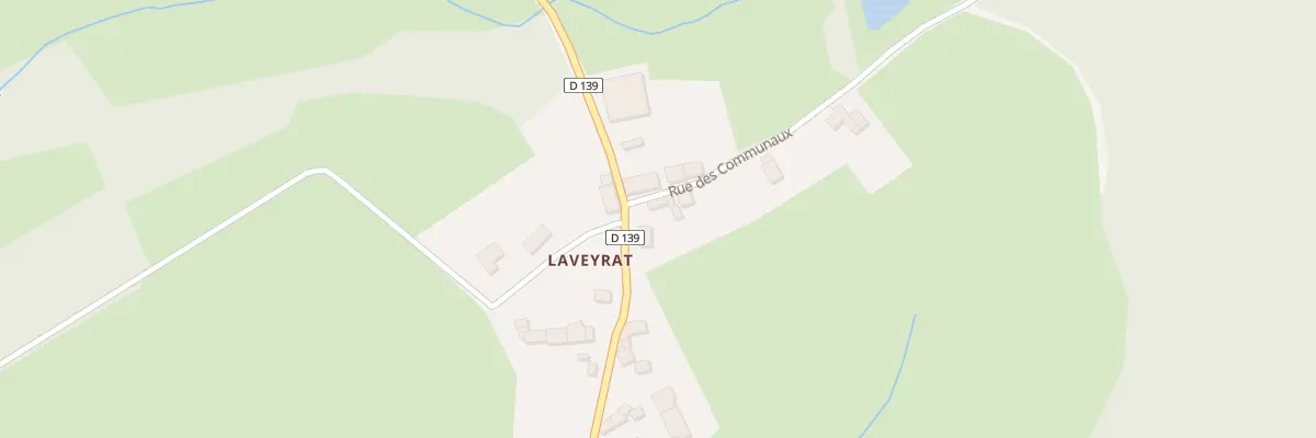 Plan du 5181 Laveyrat à Champnétery