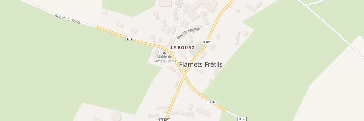 Plan du 2 Rue de la Forge à Flamets-Frétils