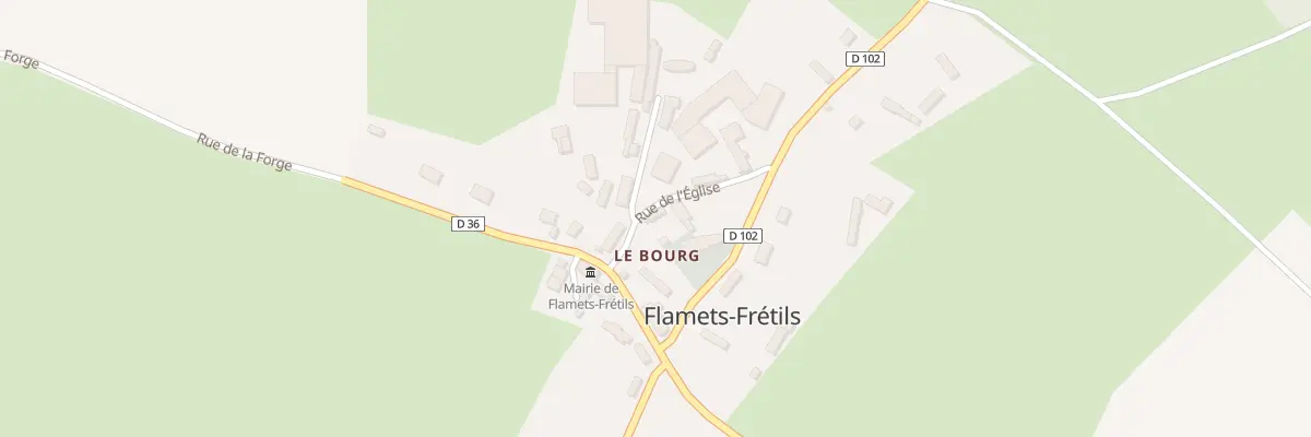 Plan du 4 Rue de l’Eglise à Flamets-Frétils
