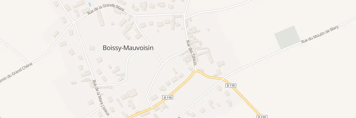 Plan du 6 Rue des Tilleuls à Boissy-Mauvoisin
