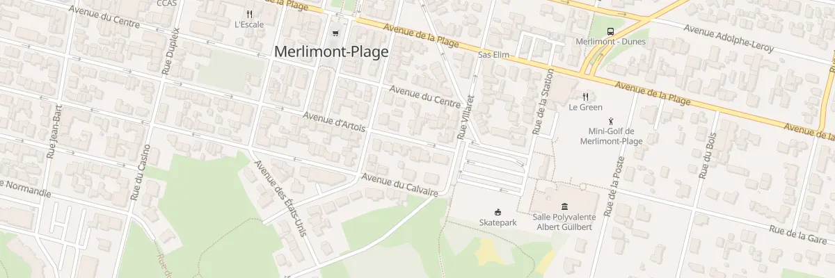 Plan du 71 Av d’Artois à Merlimont