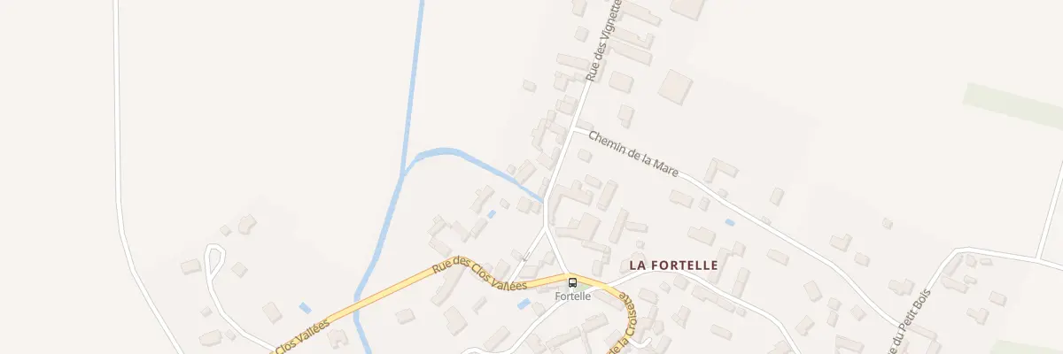 Plan du 8 Rue des Vignettes à Longnes