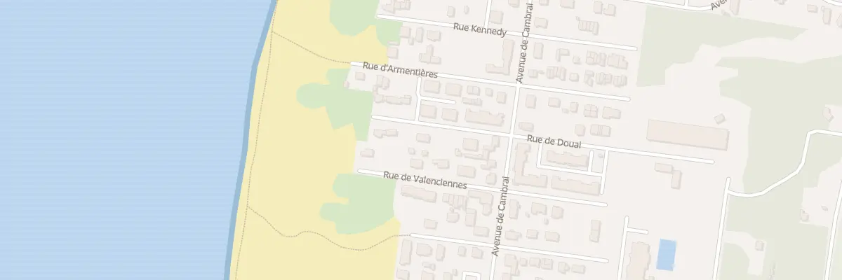 Plan du 221 Rue de Douai à Camiers