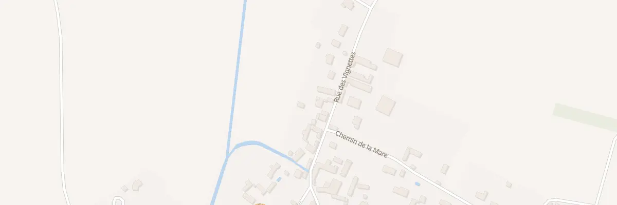 Plan du 14 Rue des Vignettes à Longnes