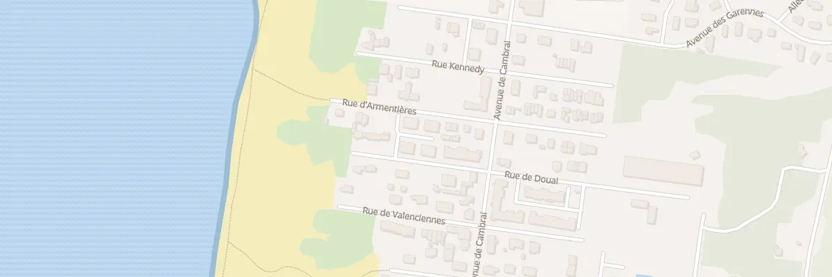 Plan du 178 Res Les Tennis Rue de Douai à Camiers