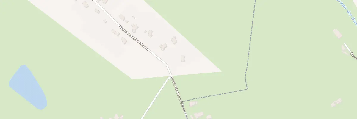 Plan du 2589 Rte de Saint Martin à Caussade