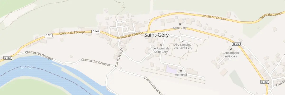 Plan du 645 Av de l’Europe à Saint Géry-Vers