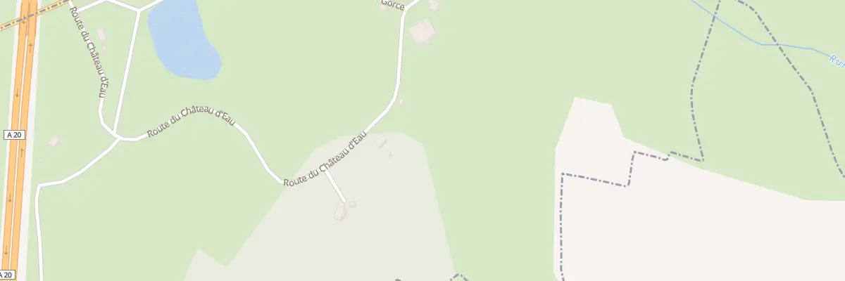 Plan du 5112 La Gorse à Espartignac