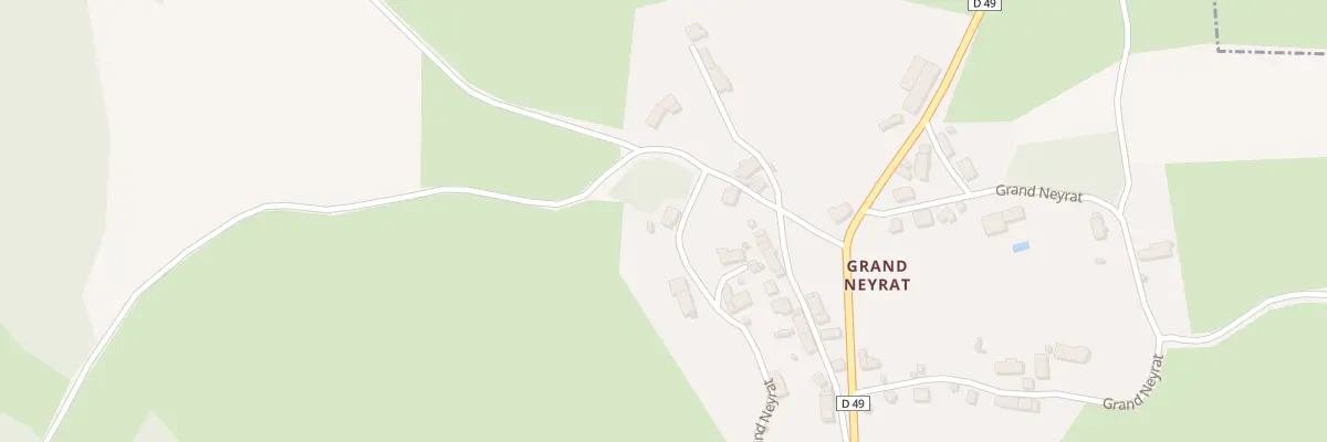 Plan du 34 Le Grand Nerat à Chamborand