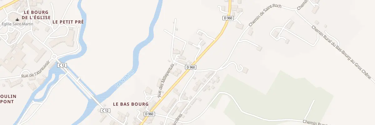Plan du 2 Le Bas Bourg à Valençay