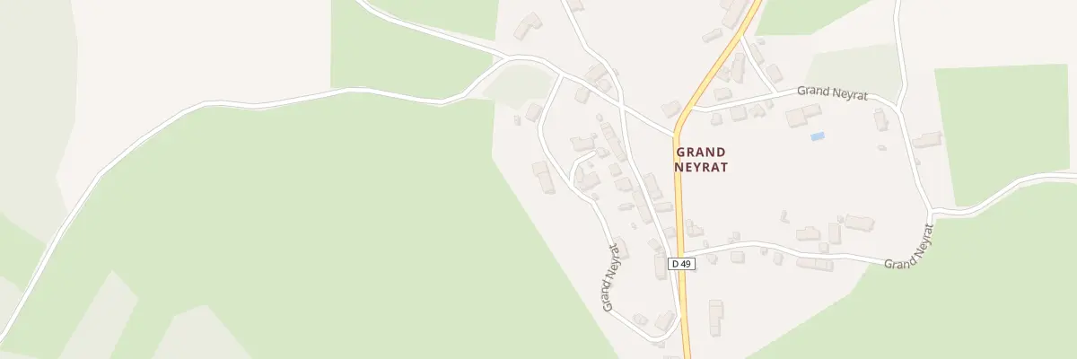 Plan du 33 Le Grand Nerat à Chamborand