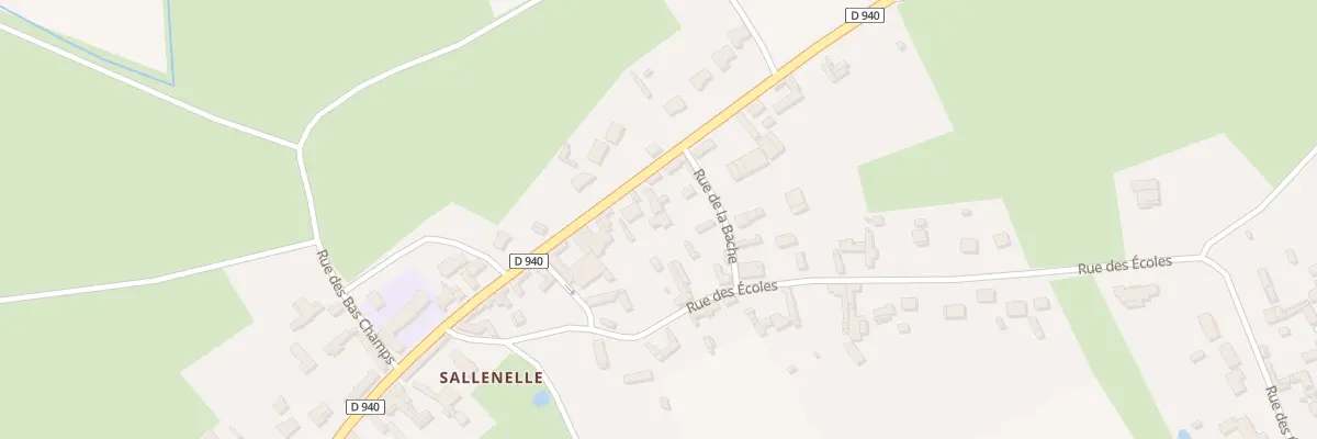 Plan du 86 Rue du General de Gaulle à Pendé