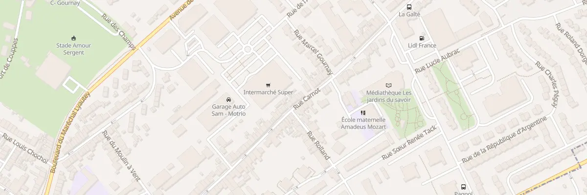 Plan du 169 Rue Carnot au Portel