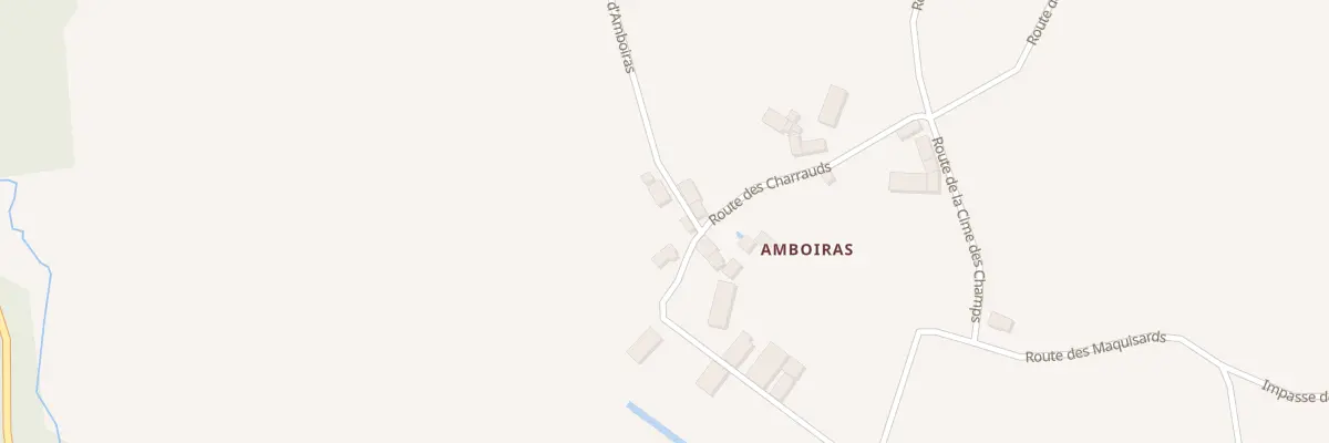 Plan du 1161 Rte D Amboiras à La Croisille-sur-Briance