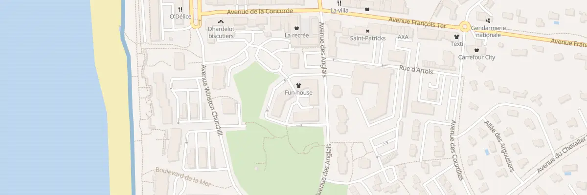Plan du 3 Av d’Otford à Neufchâtel-Hardelot