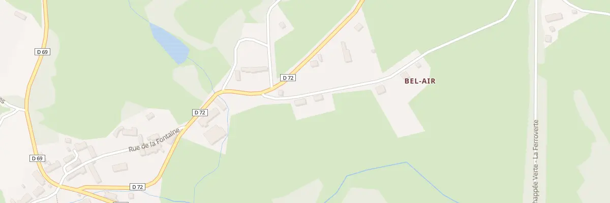 Plan du 6 Bel-Air à La Chapelle-Baloue