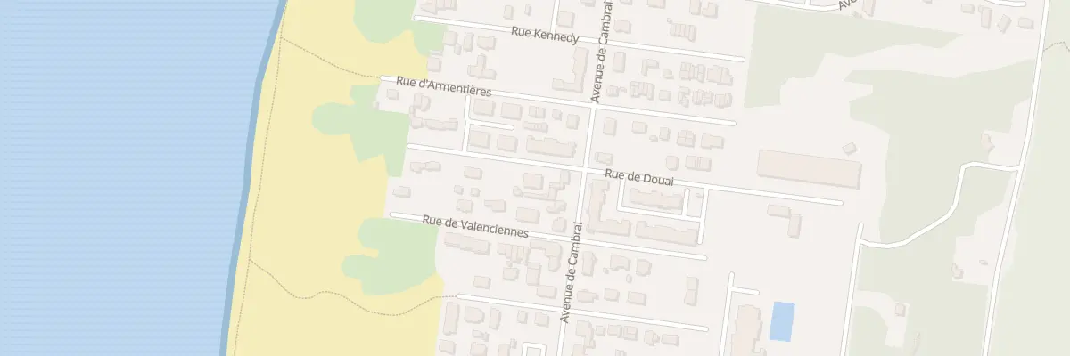 Plan du 167 Rue de Douai à Camiers