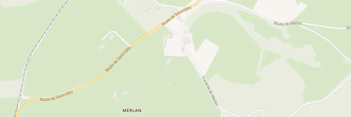 Plan du 5715F Merlan à Cabrerets