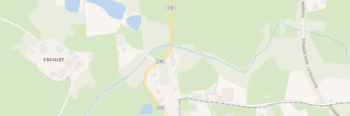 Plan du 1 La Jaussée à La Chapelle-Baloue
