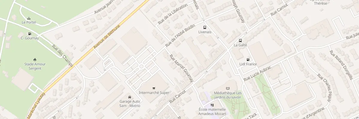 Plan du 5 Rue Marcel Gournay au Portel