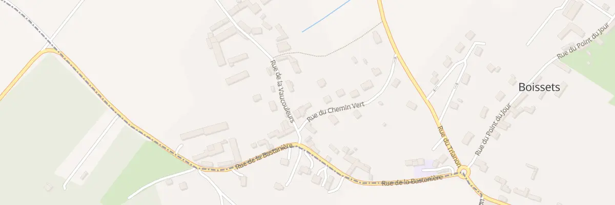 Plan du 1 Rue du Chemin Vert à Boissets