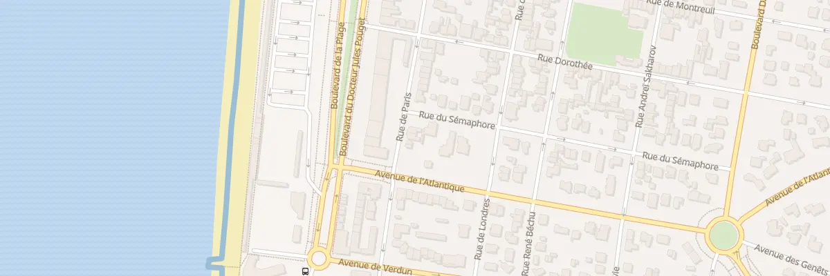 Plan du 189 Rue de Paris au Touquet-Paris-Plage