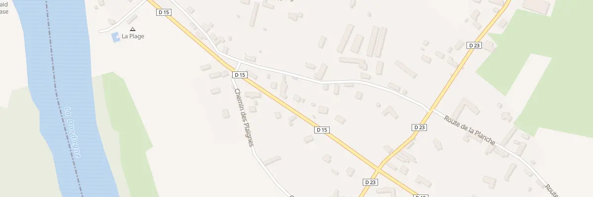 Plan du 314 Rue du Corps Franc Pommies à Meyronne