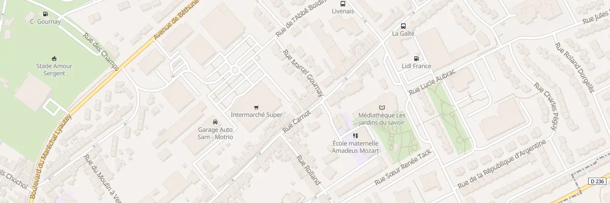 Plan du 185 Rue Carnot au Portel